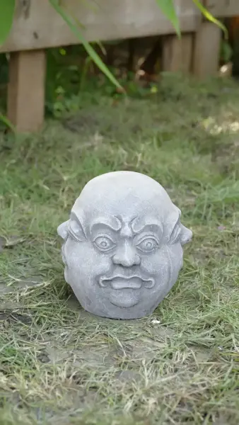 Product image 7 of the product “Si Mian Fo -Small four face Buddha, 12cm H | cast stone ”